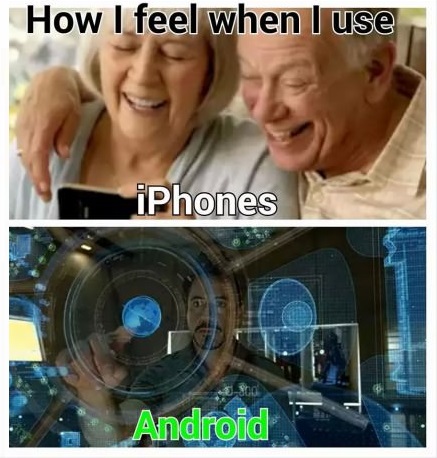 android vs iphone